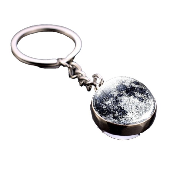 Key ring, model Solar System, Moon